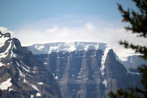 Columbia Icefield Parkway. Between Banff and Jasper, Alberta, Canada