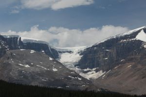 This is above Lake Louise 