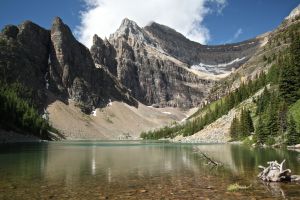 One of my favorite pics- hike to Lake Agnes Tea House above Lake Louise.