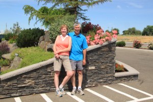 My sister, Pamela, came down from Seattle to join us in the wine country of Washington- so many vineyards in the Yakima Valley of Washington - what a treat. It was extremely hot to be tasting wine... but we managed to taste and buy quite a few great wines! What fun its was and I lo e spending time with my wonderful sister!