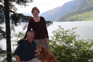 All packed up, ready to leave one of our favorite campsites outside of Haines, Alaska on Chilkoot Lake