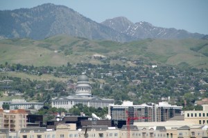 Wonderfull landscape of Utah and the Capitol Building in Salty Lake City!  