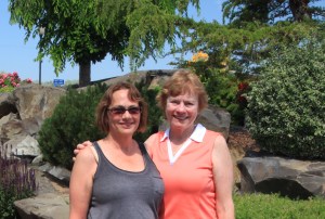 PAMELA AND JUDY AT AIRFIELD WINERY